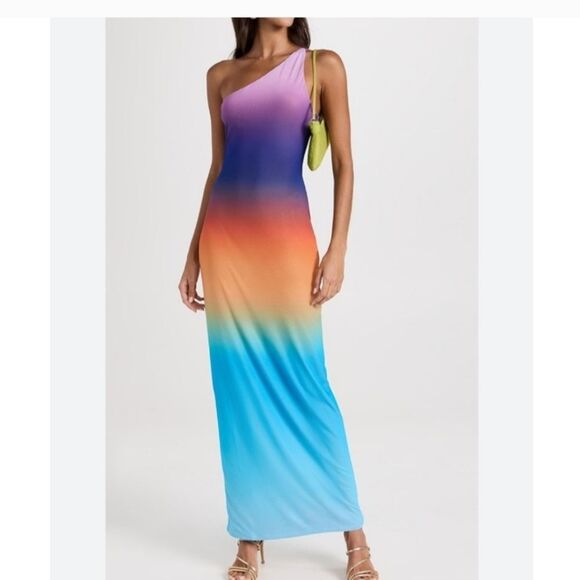 AFRM SPRING OMBRE MAXI DRESS SIZE 1X NWT - Picture 3 of 12